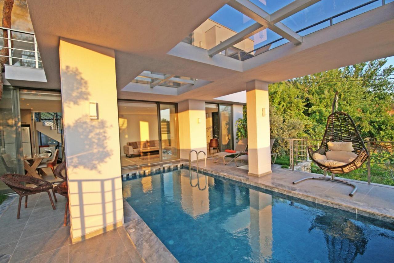 Villa With A Private Heated Pool, Jacuzzi, Overlooking Spectacular Views Of The Sea Каш Екстериор снимка