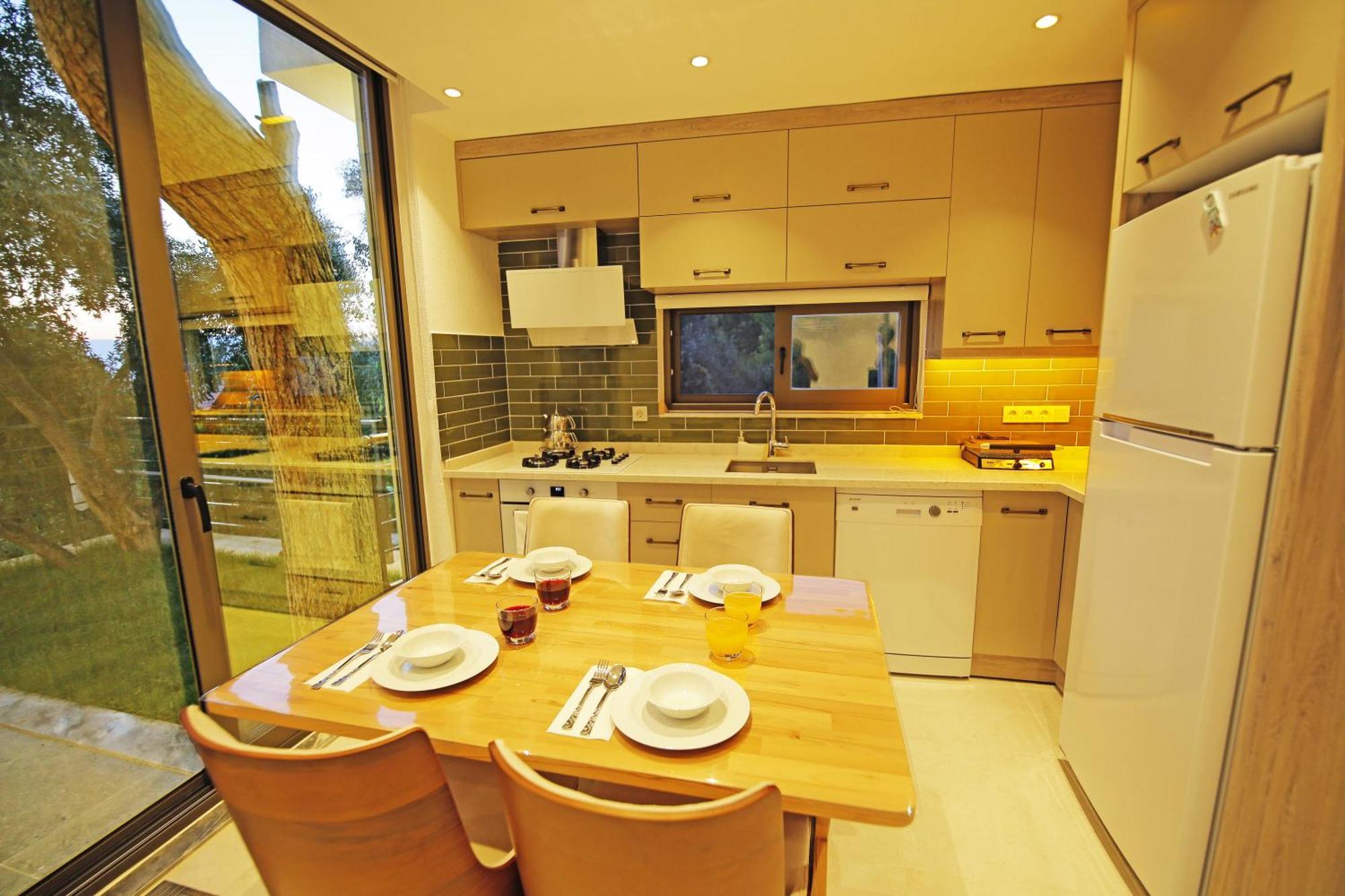 Villa With A Private Heated Pool, Jacuzzi, Overlooking Spectacular Views Of The Sea Каш Екстериор снимка